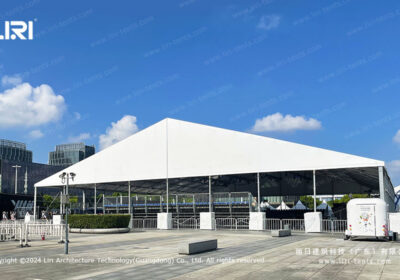 Clearspan Tent for Basketball Game | Basketball Court Tent