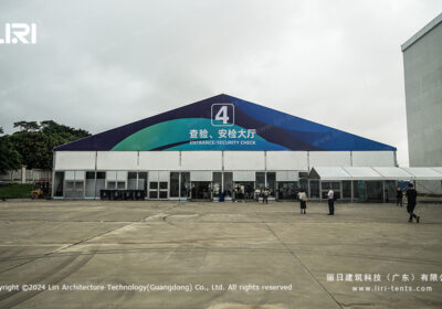 Clearspan Event Tent for Exhibition Function